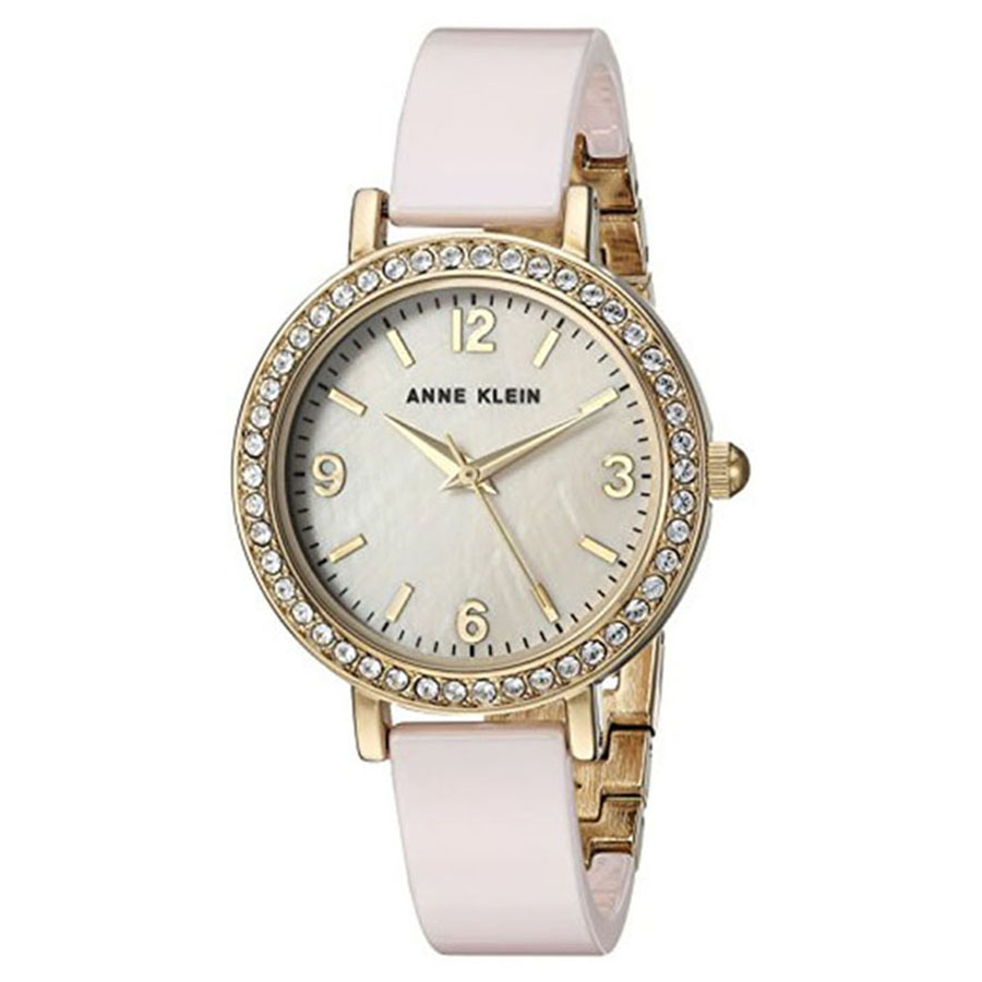 Đồng Hồ Nữ Anne Klein AK/2348LPDB Pink Ceramic Gold