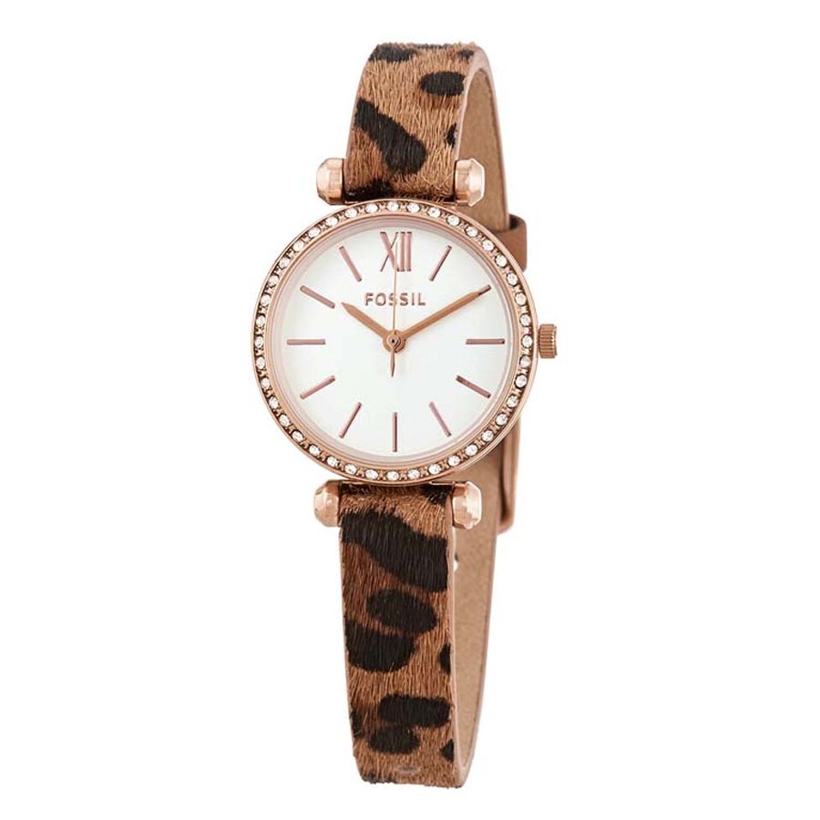 Đồng Hồ Nữ Fossil Tillie Mini Quartz Silver Dial Ladies Watch BQ3556