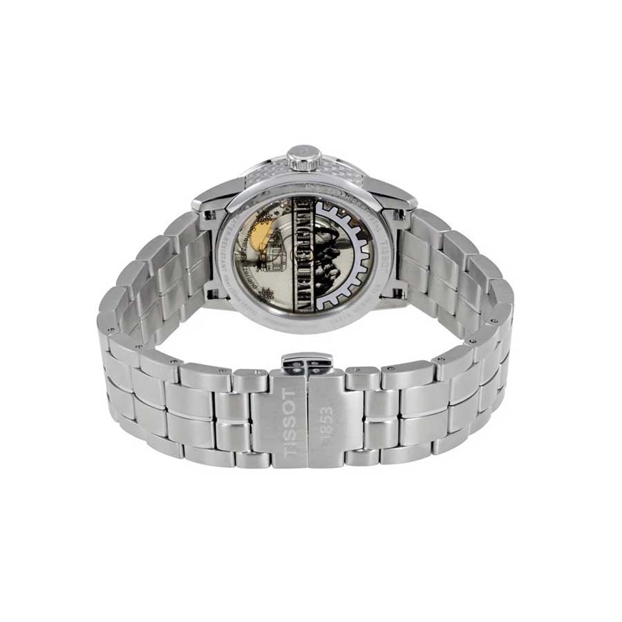 Đồng Hồ Nữ Tissot Luxury Powermatic 80 Silver Dial Ladies Watch T086.207.11.031.10