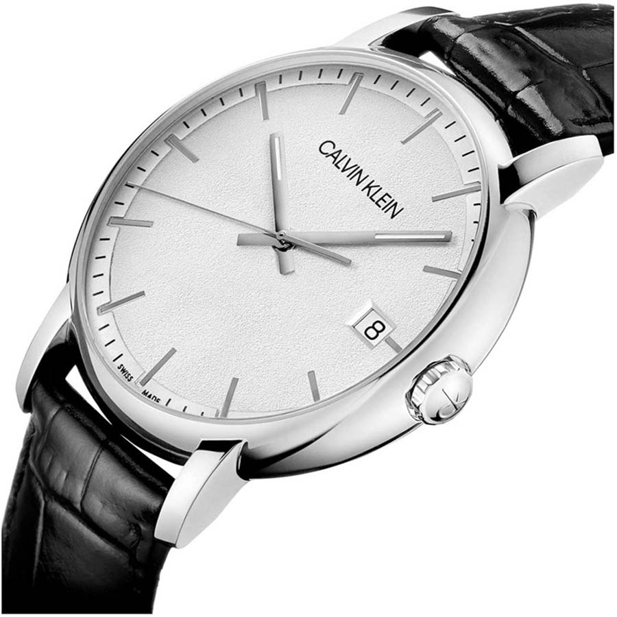 Đồng Hồ Nam Calvin Klein CK K9H211C6 Established Silver Watch 43mm
