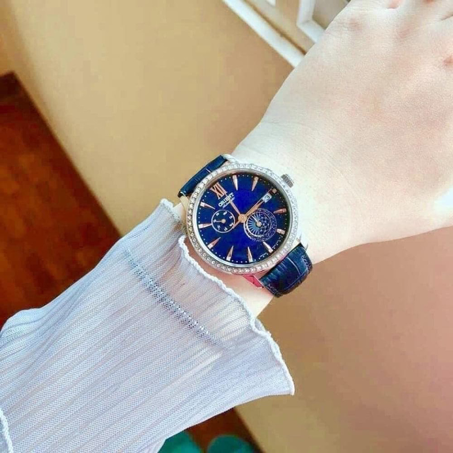 Đồng Hồ Nữ Orient RA-AK0006L10B Màu Xanh Navy