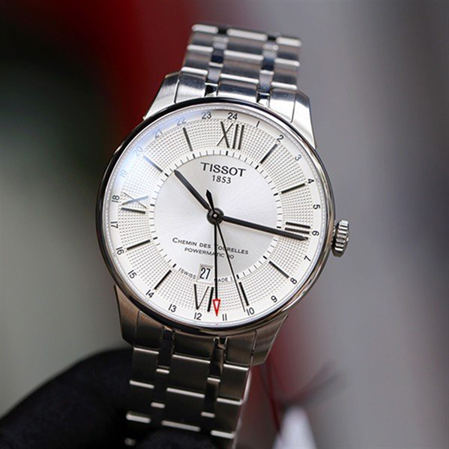 Đồng Hồ Nam Tissot Chemin Des Tourelles Powermatic 80 GMT T099.429.11.038.00