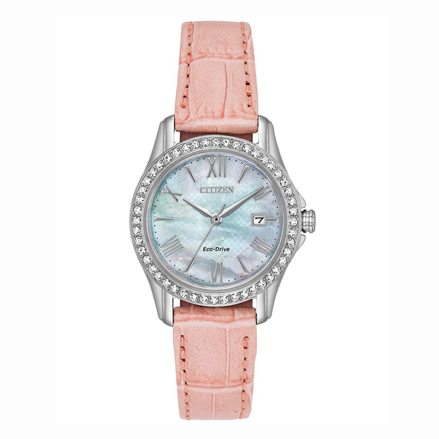 Đồng Hồ Nữ Citizen EW1901-40D Eco-Drive Silhouette Silver Dial