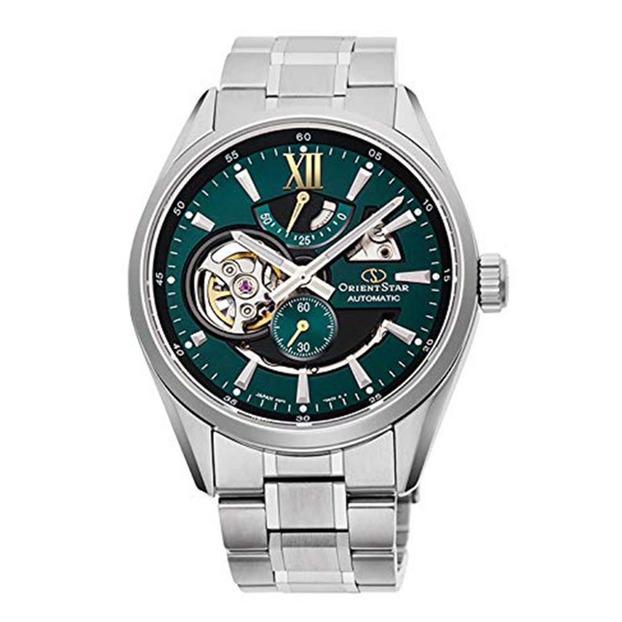 Đồng Hồ Nam Orient Star RK-AV0114E Màu Xanh Bạc