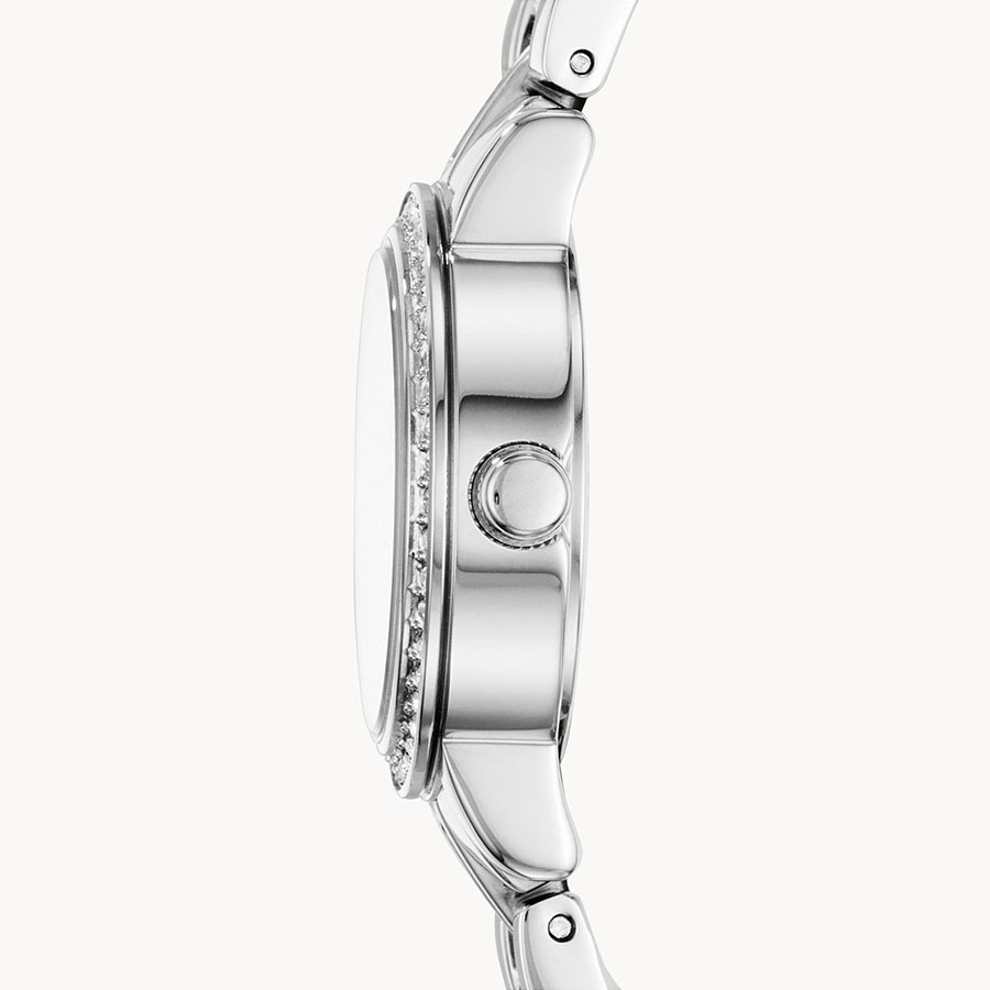 Đồng Hồ Nữ Fossil Shae Three-Hand Stainless Steel Watch BQ1427
