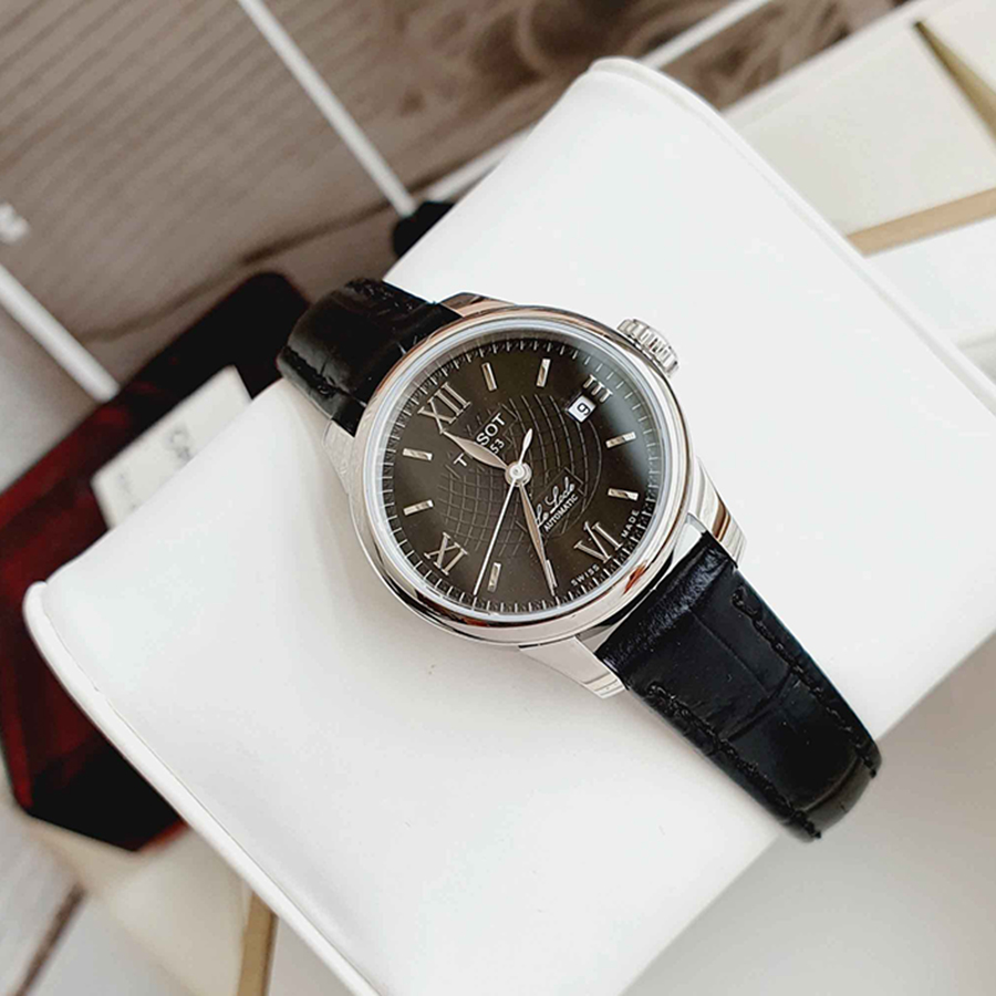 Đồng Hồ Nữ Tissot Le Locle Automatic Lady T41.1.123.57 Màu Đen