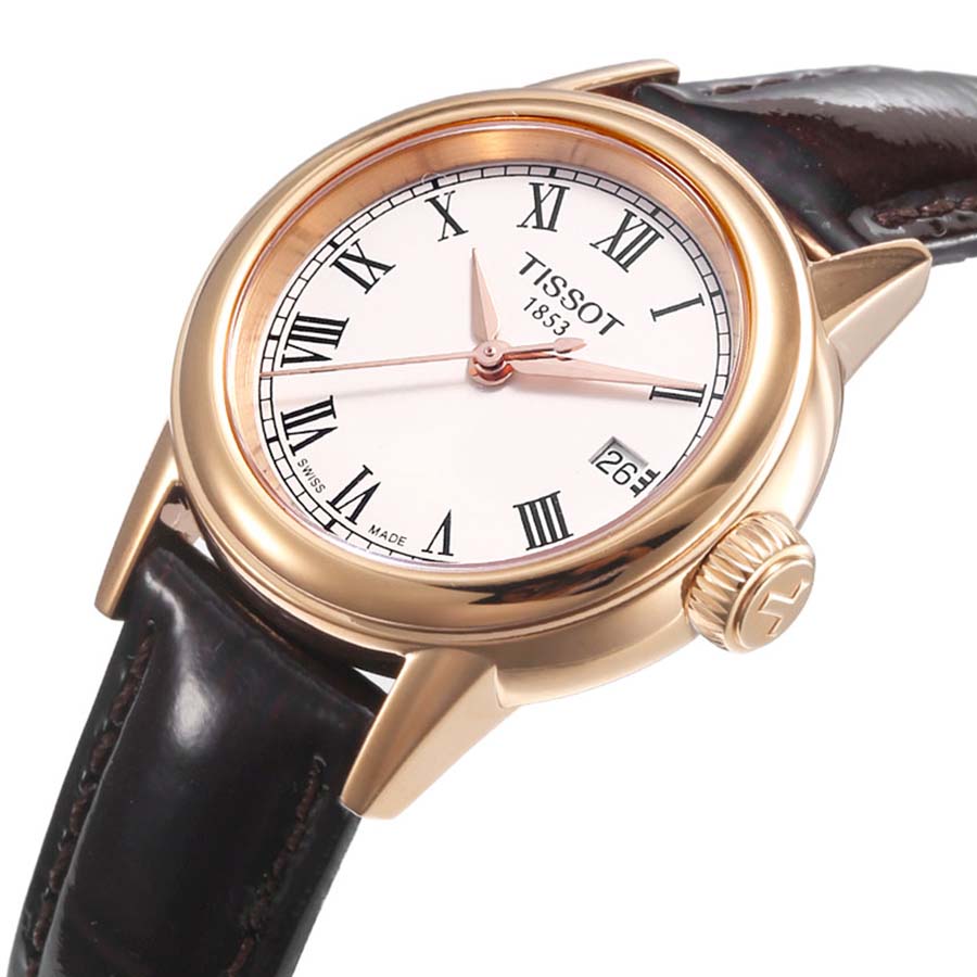 Đồng Hồ Nữ Tissot T-Classic Carson T085.210.36.013.00 Màu Nâu