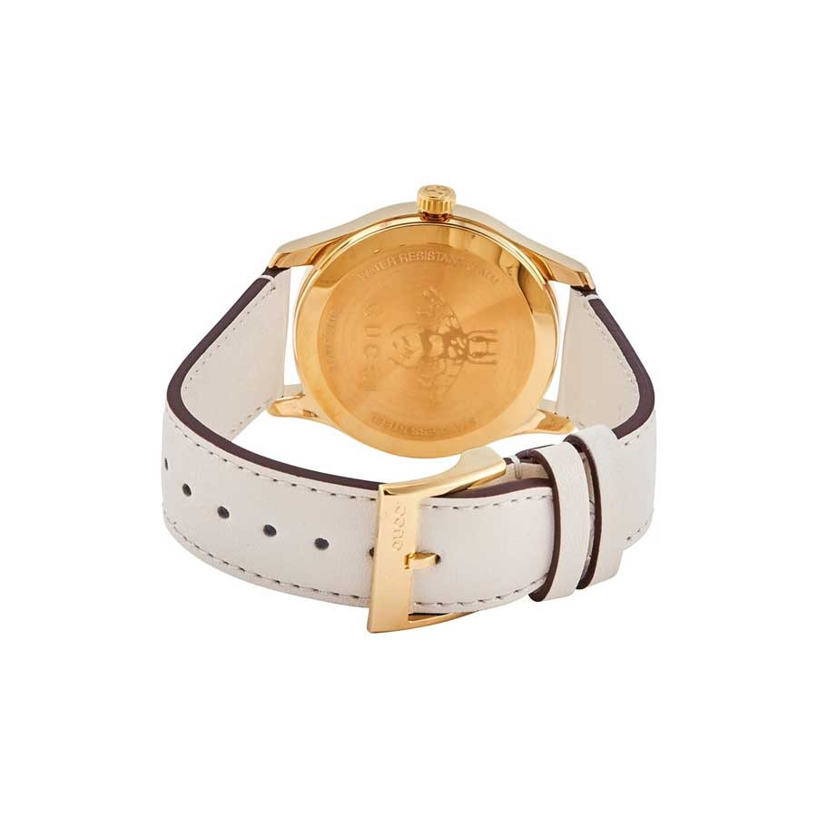 Đồng Hồ Nữ Gucci G-Timeless Quartz Green And Reb Web Nylon Dial Watch Phối Màu