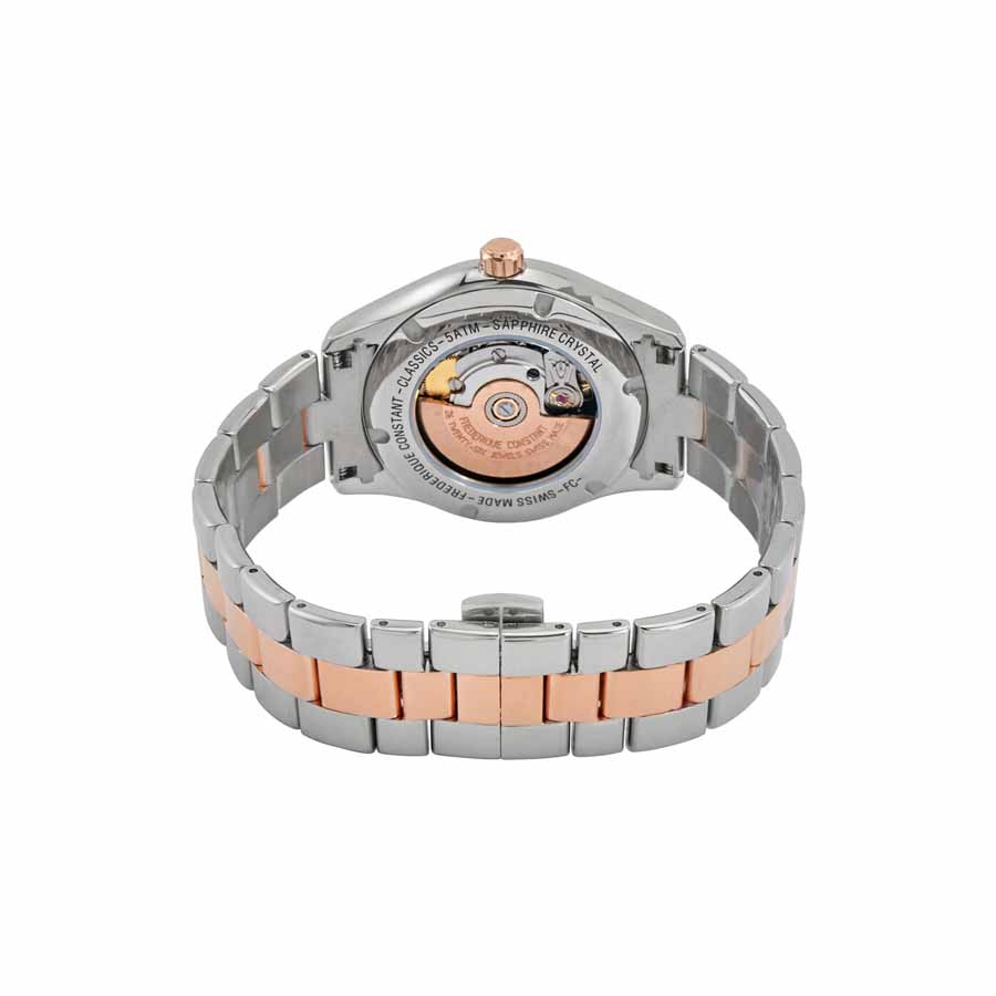 Đồng Hồ Frederique Constant Double Heartbeat Diamond Light Grey Dial Watch FC-303LGD3BD2B