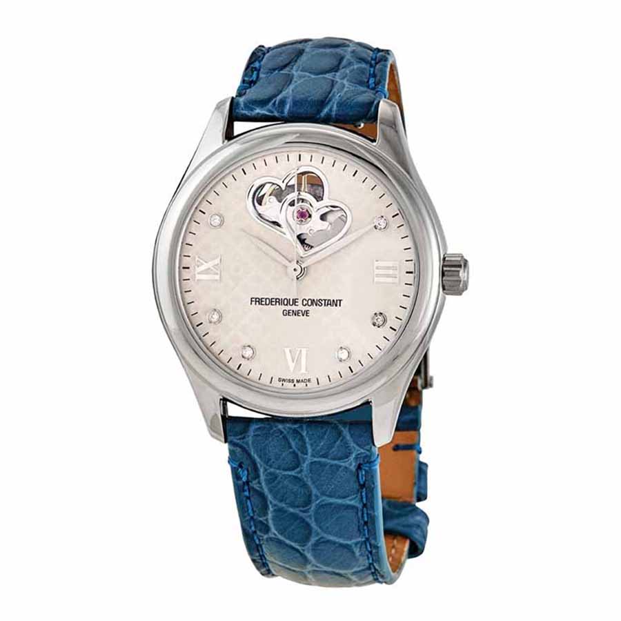 Đồng Hồ Frederique Constant Double Heart Beat Automatic Diamond Watch FC-310LGDHB3B6