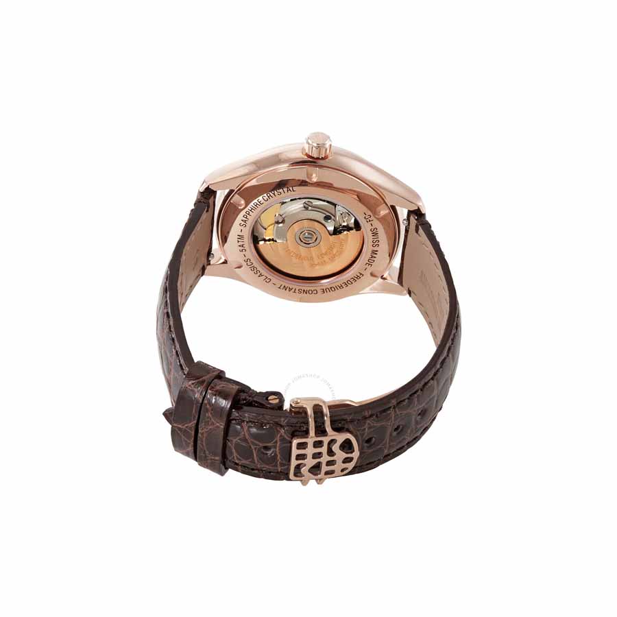 Đồng Hồ Frederique Constant Automatic Brown Mother Of Pearl Dial Watch FC-318MPC3B4