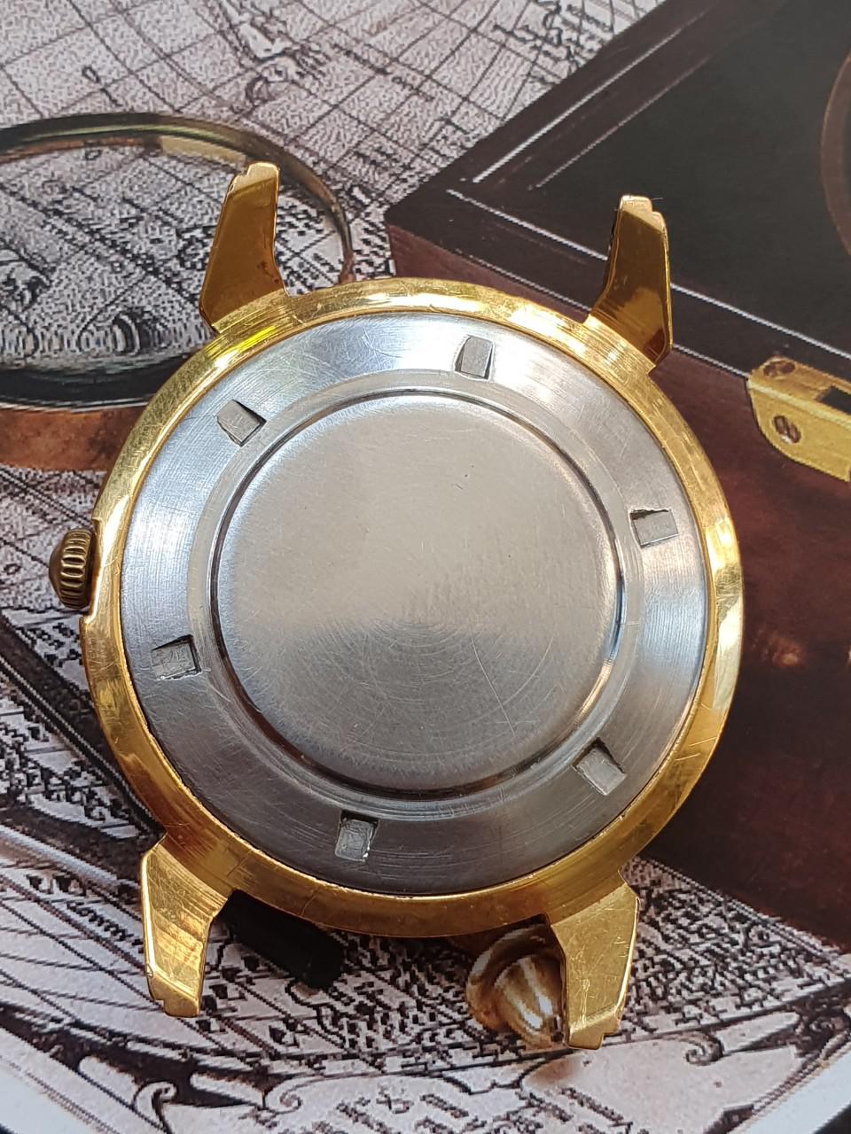 Đồng hồ Nga Kirov càng gãy 16 jewels bọc vàng