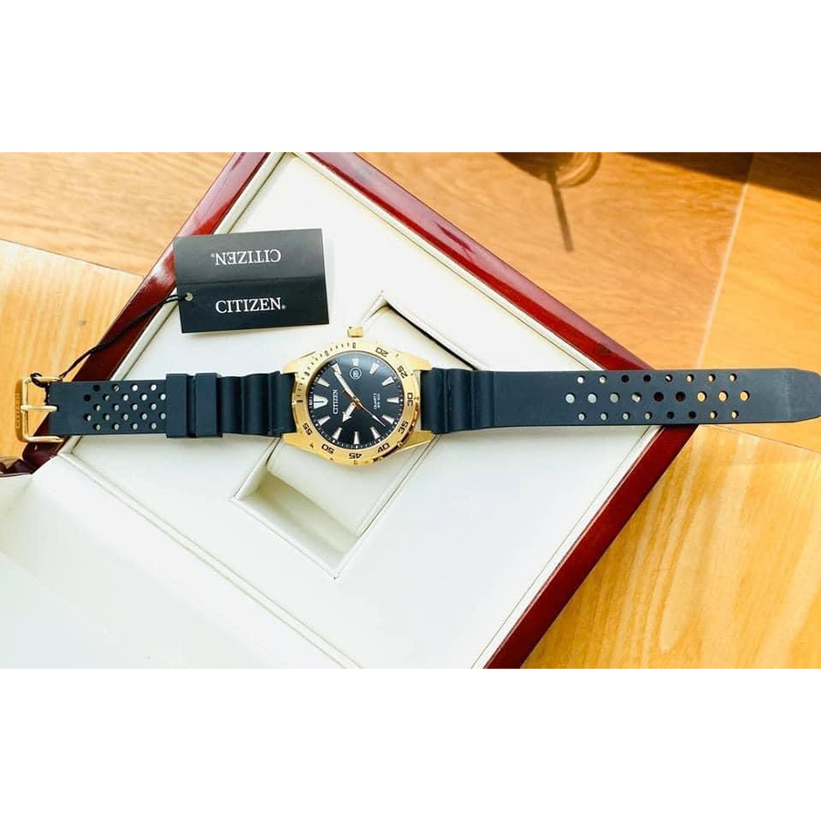 Đồng Hồ Nam Citizen BI1043-01E Màu Đen Vàng