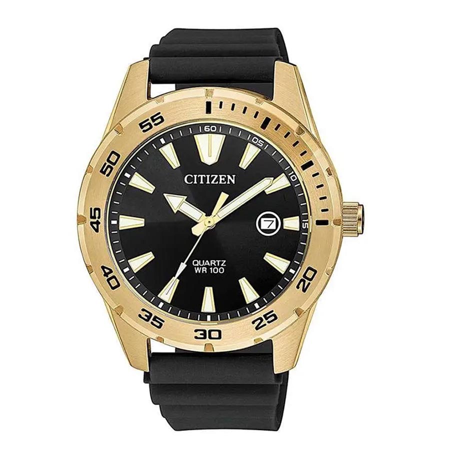 Đồng Hồ Nam Citizen BI1043-01E Màu Đen Vàng