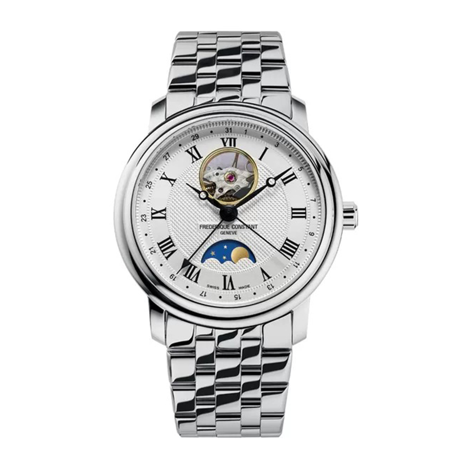 Đồng Hồ Frederique Constant FC-335MC4P6B2 Màu Bạc