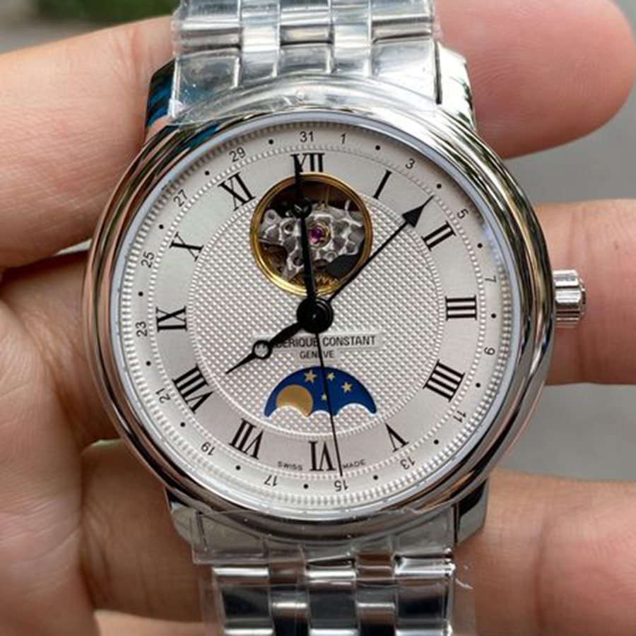 Đồng Hồ Frederique Constant FC-335MC4P6B2 Màu Bạc
