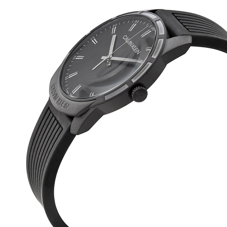 Đồng Hồ Nam Calvin Klein CK Evidence Quartz Black Dial Men Watch K8R114D1 Màu Đen