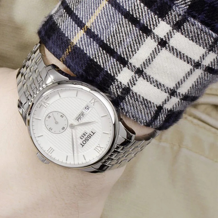 Đồng Hồ Tissot Le Locle Automatic Petite Seconde T006.428.11.038.00 Màu Bạc