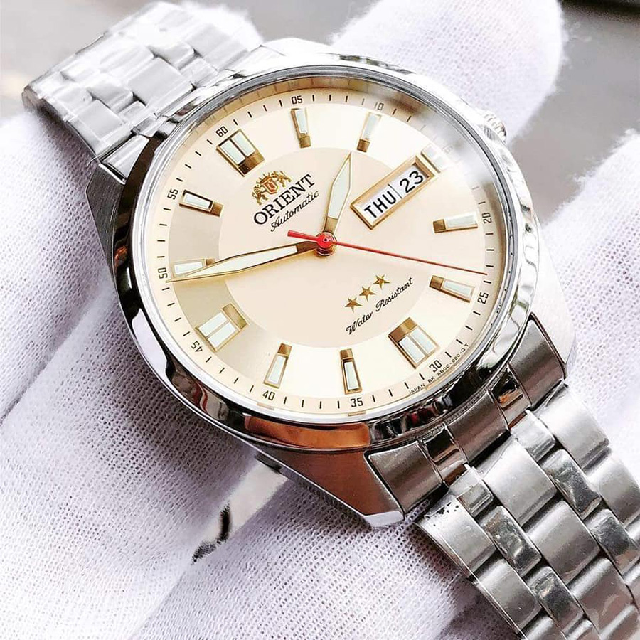 Đồng Hồ Nam Orient Tri Star RA-AB0018G19B Màu Bạc