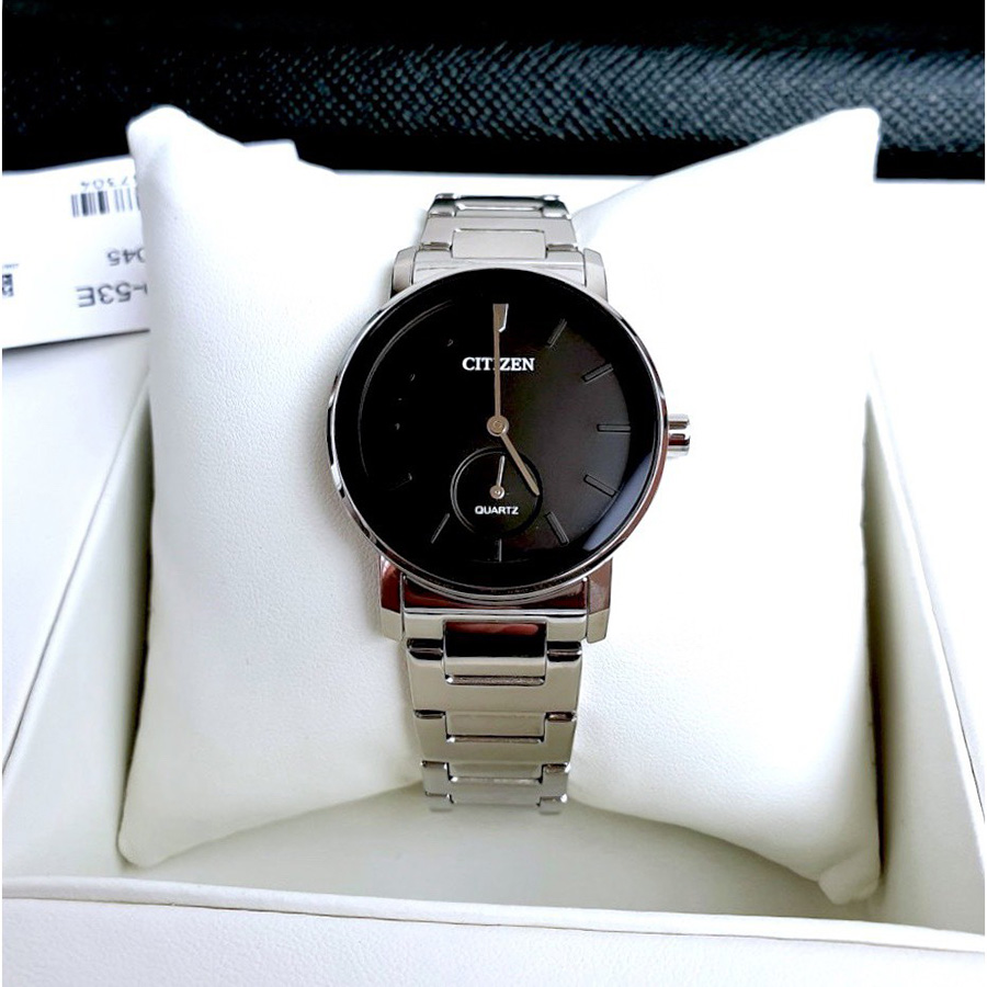 Đồng Hồ Nam Citizen BE9180-52E Máy Pin 42mm Màu Đen Bạc