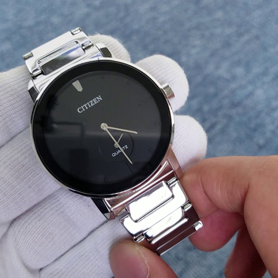 Đồng Hồ Nam Citizen BE9180-52E Máy Pin 42mm Màu Đen Bạc