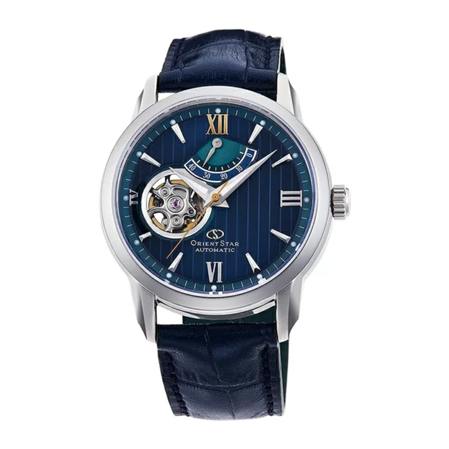 Đồng Hồ Nam Orient Star Open Heart Limited RE-DA0001L00B Màu Xanh Navy
