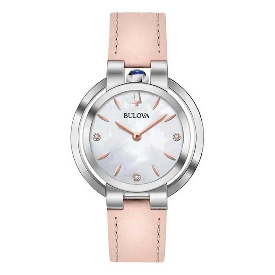 Đồng Hồ Bulova Rubaiyat Pink Womens Watch 96P197