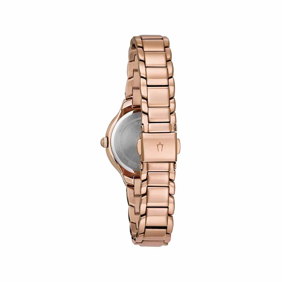 Đồng Hồ Nữ Bulova Classic Rose Dial Ladies Watch 97L151 Màu Vàng Hồng