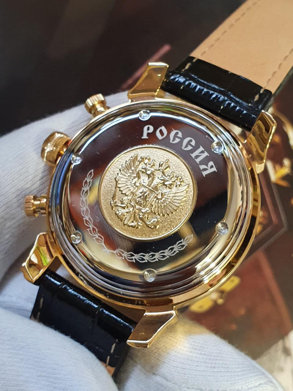 Đồng hồ nam Poljot phiên bản Russia 252106 bấm giờ