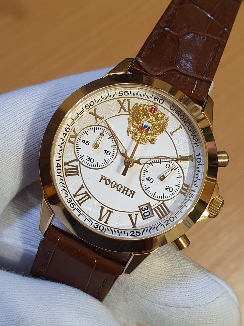 Đồng hồ nam Poljot phiên bản Russia 252108 bấm giờ
