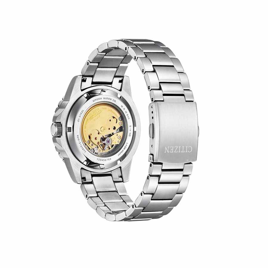 Đồng Hồ Nam Citizen Promaster Automatic NJ0129-87X Màu Bạc Xanh Lá