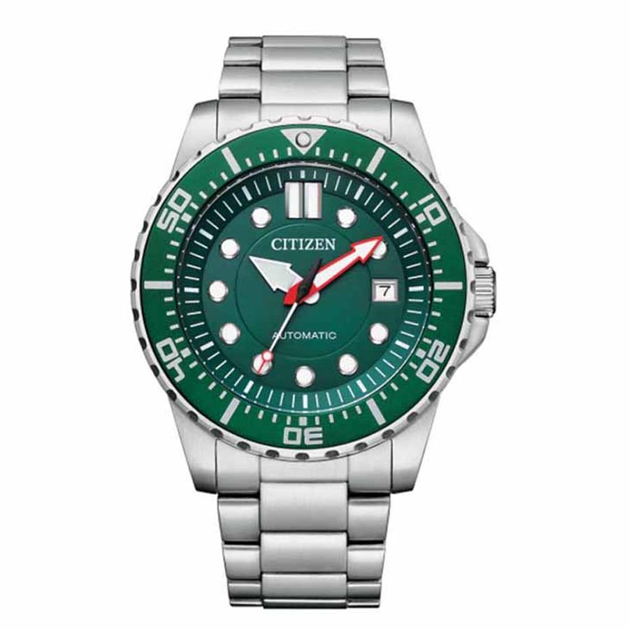 Đồng Hồ Nam Citizen Promaster Automatic NJ0129-87X Màu Bạc Xanh Lá