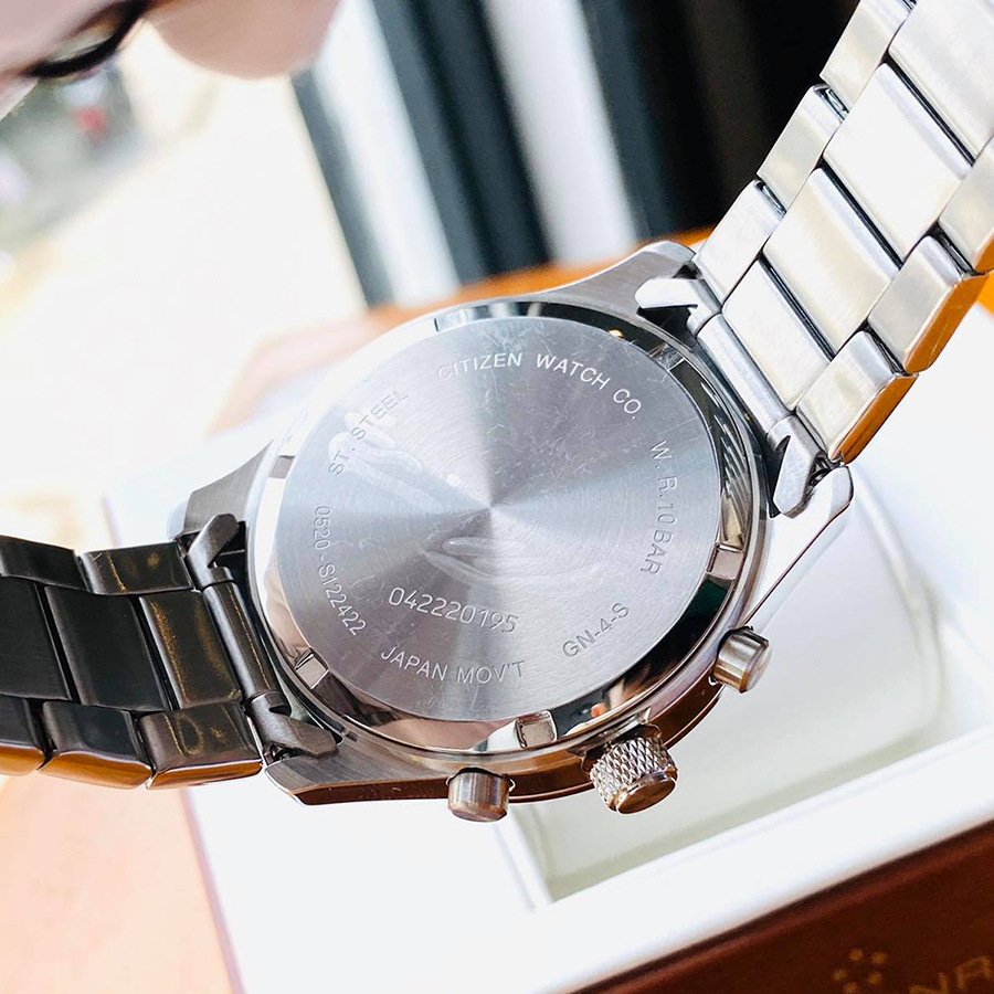 Đồng Hồ Citizen AN8190-51A Chronograph Stainless Steel Quartz Men’s Watch