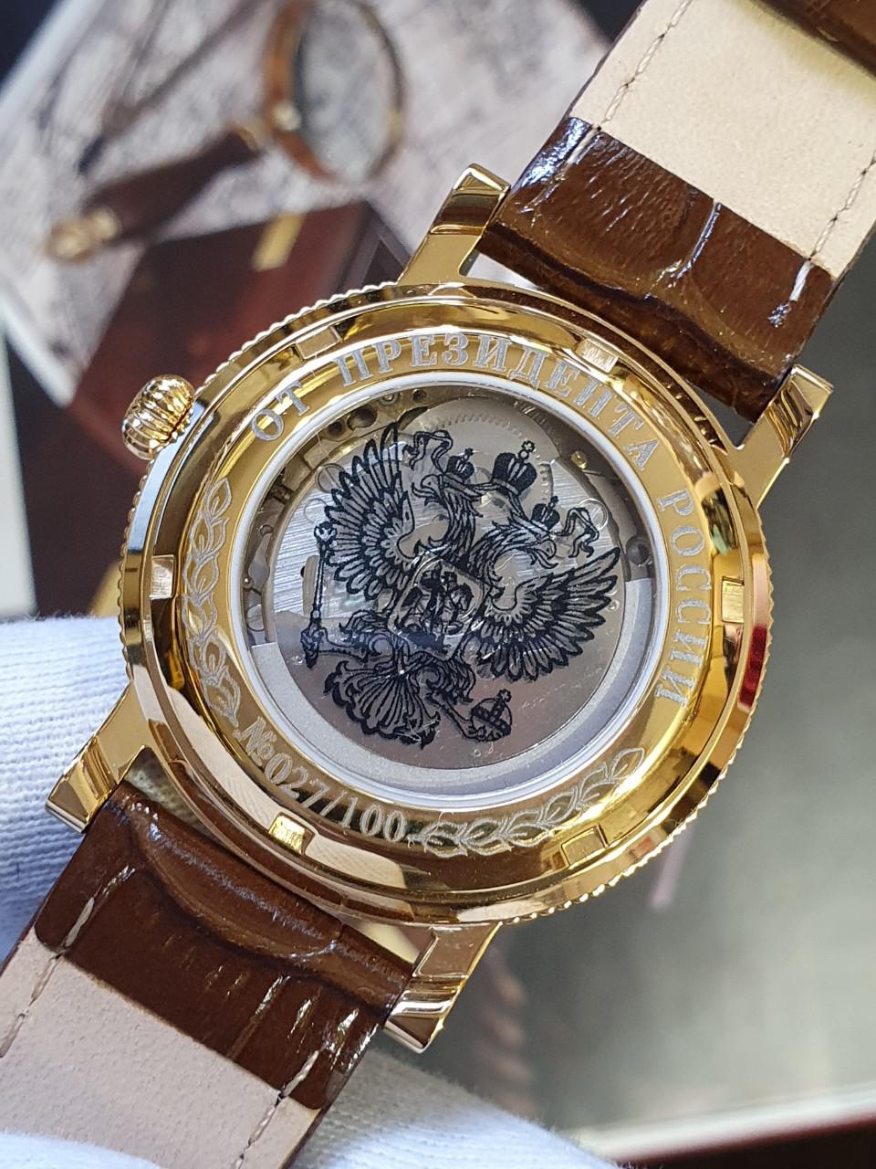 Đồng hồ Putin - Chữ ký tổng tống Poljot 252CK110