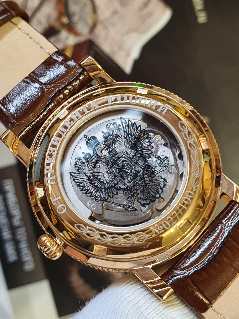 Đồng hồ Putin - Chữ ký tổng tống Poljot 252CK110