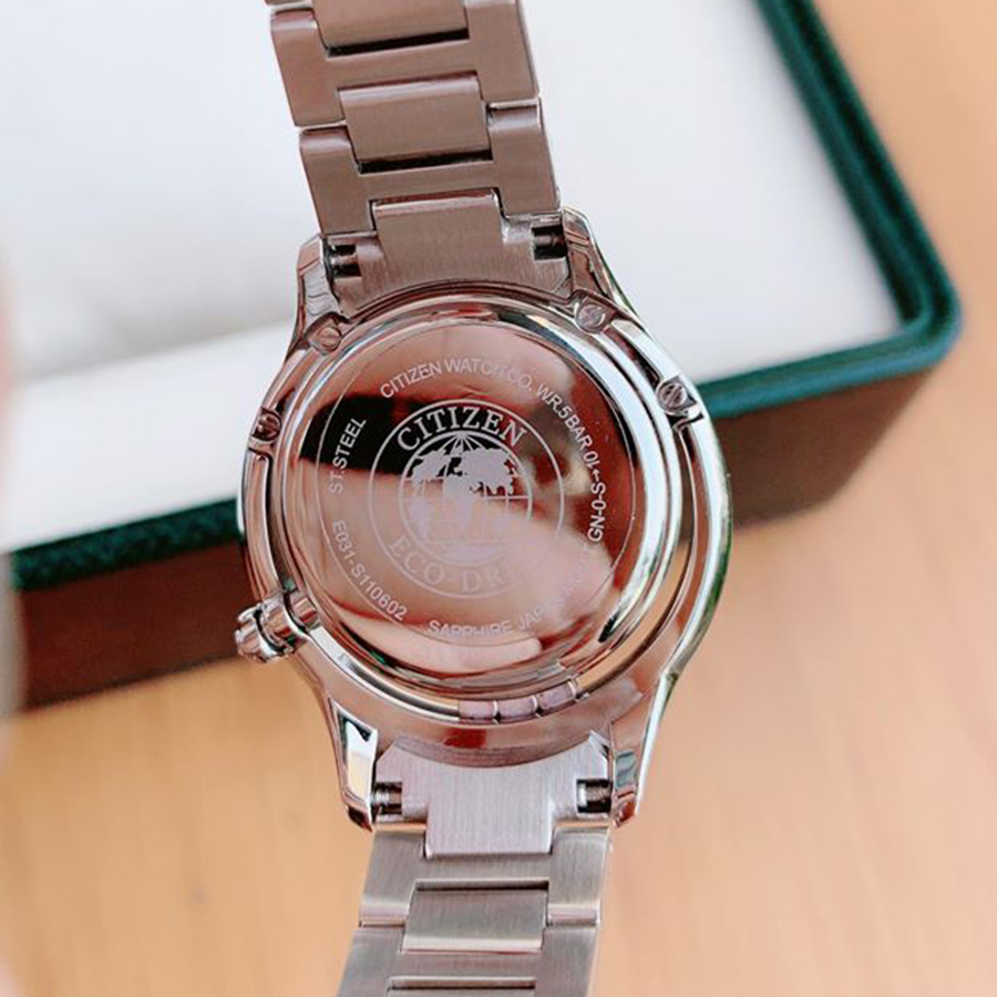 Đồng Hồ Citizen EM0510-53D Eco-Drive Women’s Sunrise Watch Cho Nữ