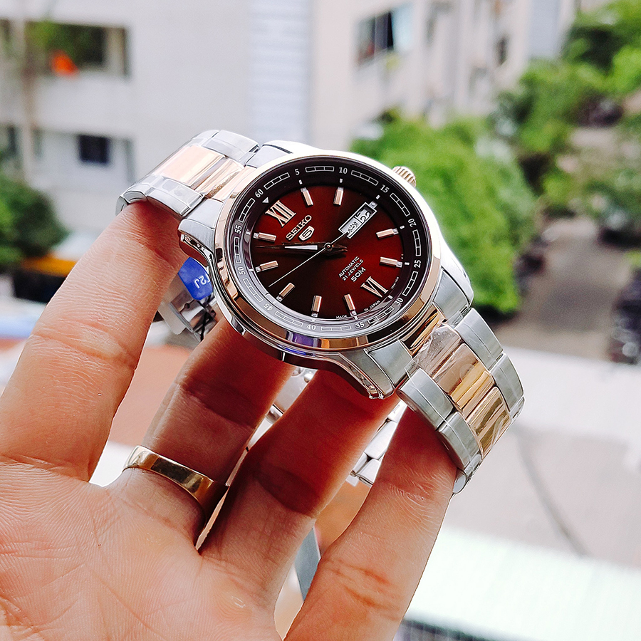 Đồng Hồ Nam Seiko 5 SNKP18 Phối Màu