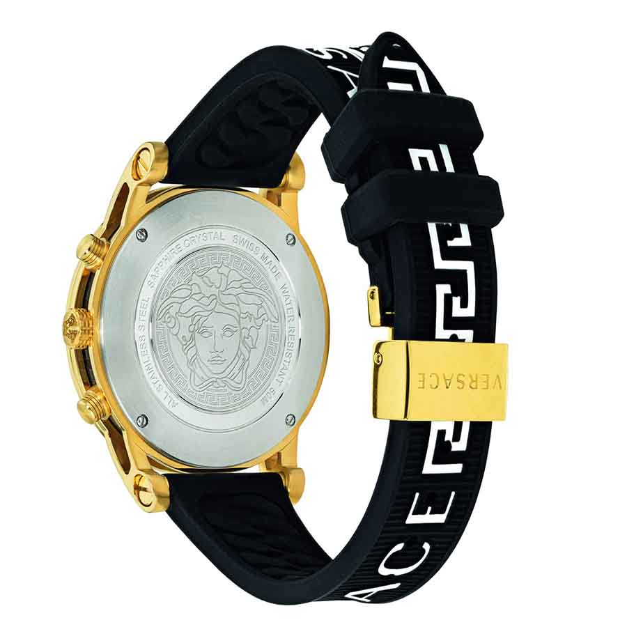 Đồng Hồ Nam Versace Sport Tech Watch VELT00519 40mm Màu Bạc Đen