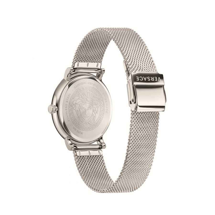 Đồng Hồ Nam Versace V-Circle Stainless Steel Bracelet VBQ060017 42mm Màu Bạc
