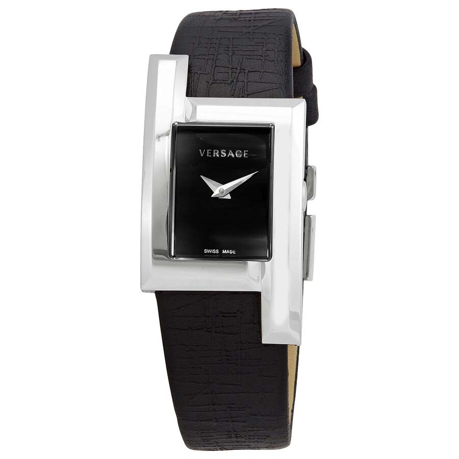 Đồng Hồ Nữ Versace Greca Icon Black Watch VELU00119 Màu Đen