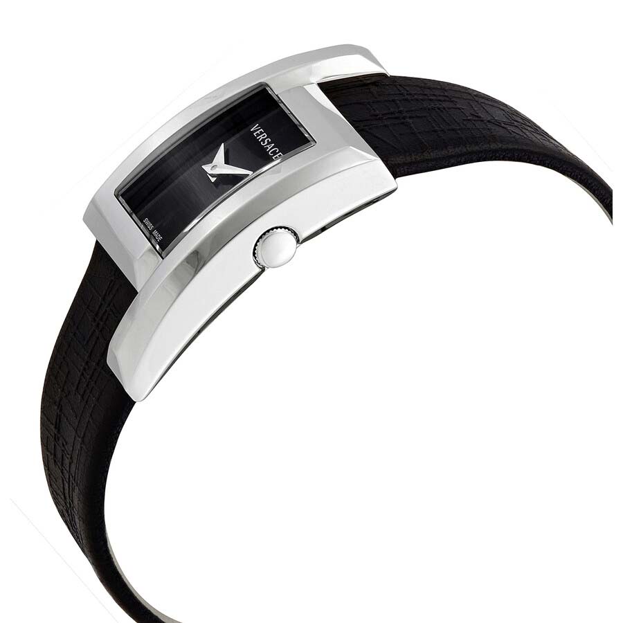 Đồng Hồ Nữ Versace Greca Icon Black Watch VELU00119 Màu Đen