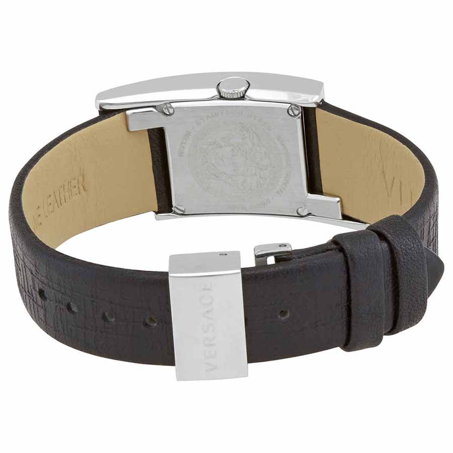Đồng Hồ Nữ Versace Greca Icon Black Watch VELU00119 Màu Đen