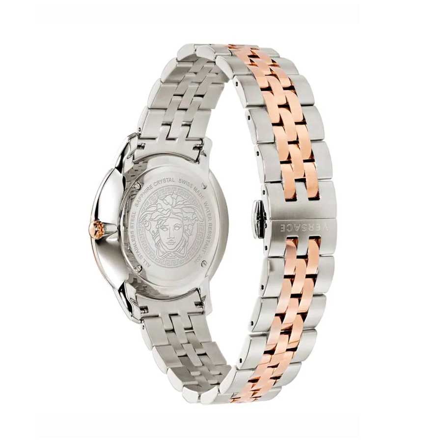 Đồng Hồ Nữ Versace Audrey V.Watch VELR00619 38mm Màu Demi (Vàng Hồng-Bạc)