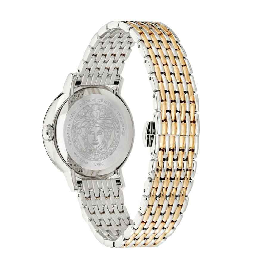Đồng Hồ Nữ Versace Virtus Watch VEHC00719 36mm Màu Vàng-Bạc