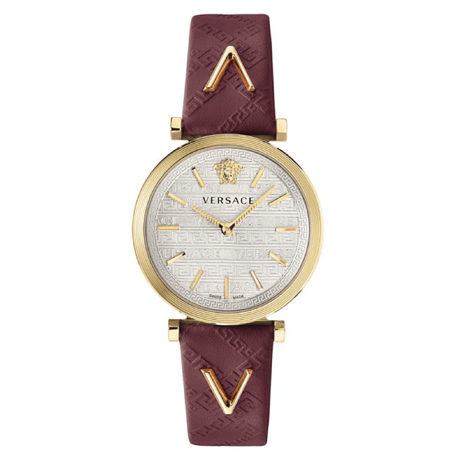 Đồng Hồ Nữ Versace V-Twist Gold - VELS00519 Màu Nâu
