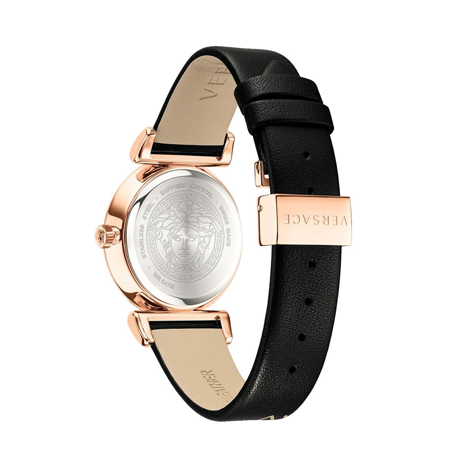 Đồng Hồ Nữ Versace V-Motif BlackRose - VERE00818 Màu Đen