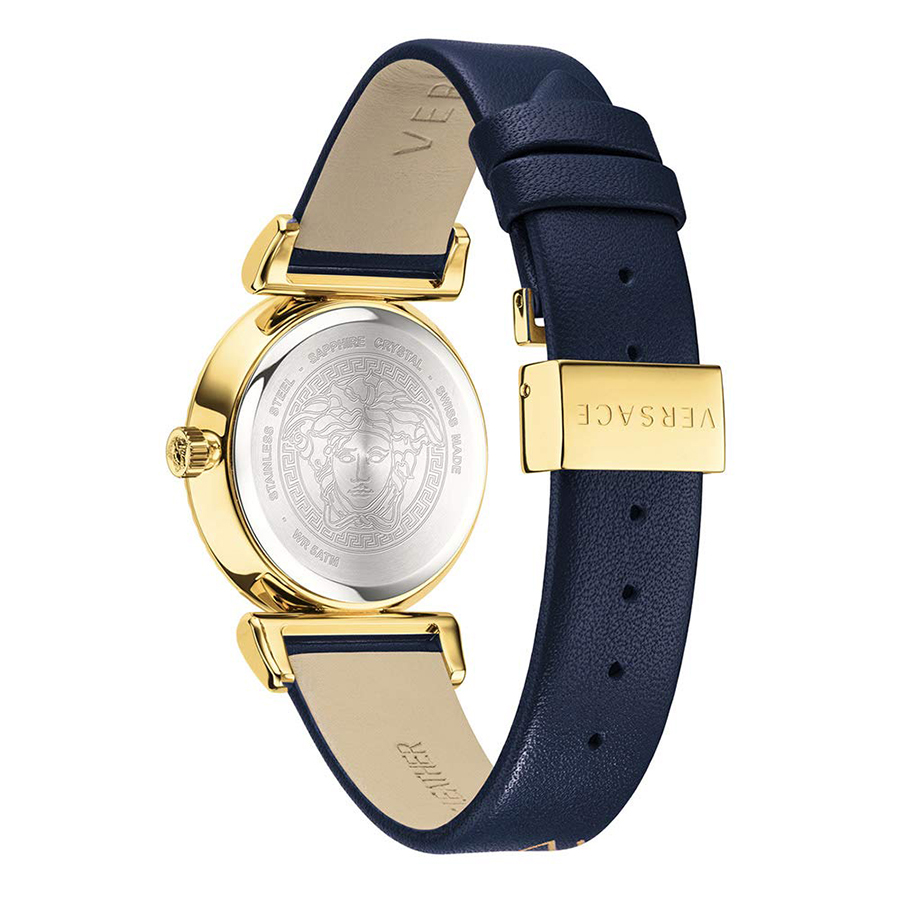 Đồng Hồ Nữ Versace V-Motif BlueGold - VERE00218 Màu Xanh Navy