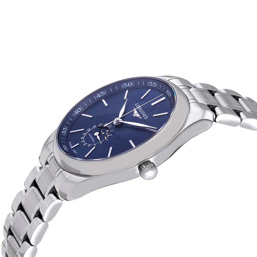 Đồng Hồ Nam Longines Master Collection L2.919.4.92.6 Màu Xanh Bạc