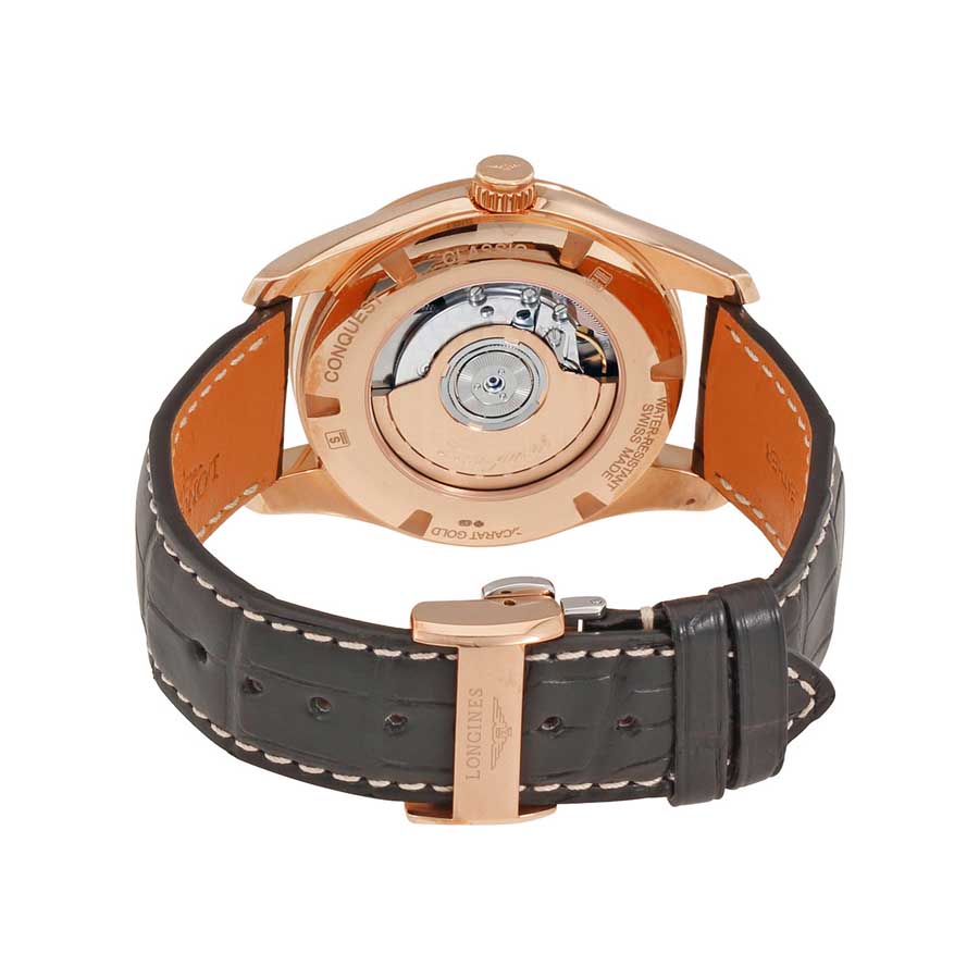 Đồng Hồ Nam Longines Conquest Classic L27858763 Màu Trắng Nâu