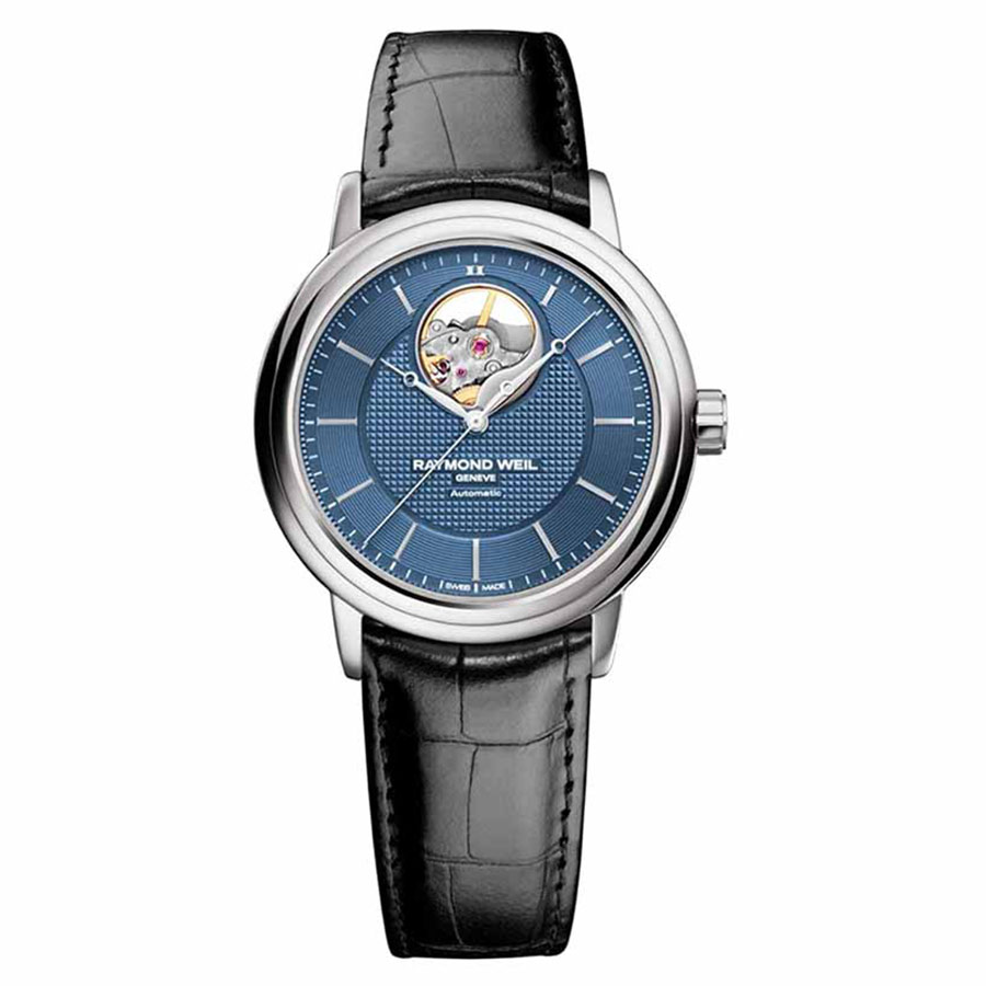 Đồng Hồ Nam Raymond Weil Maestro OpenHeart 2827-STC-50001 Màu Đen